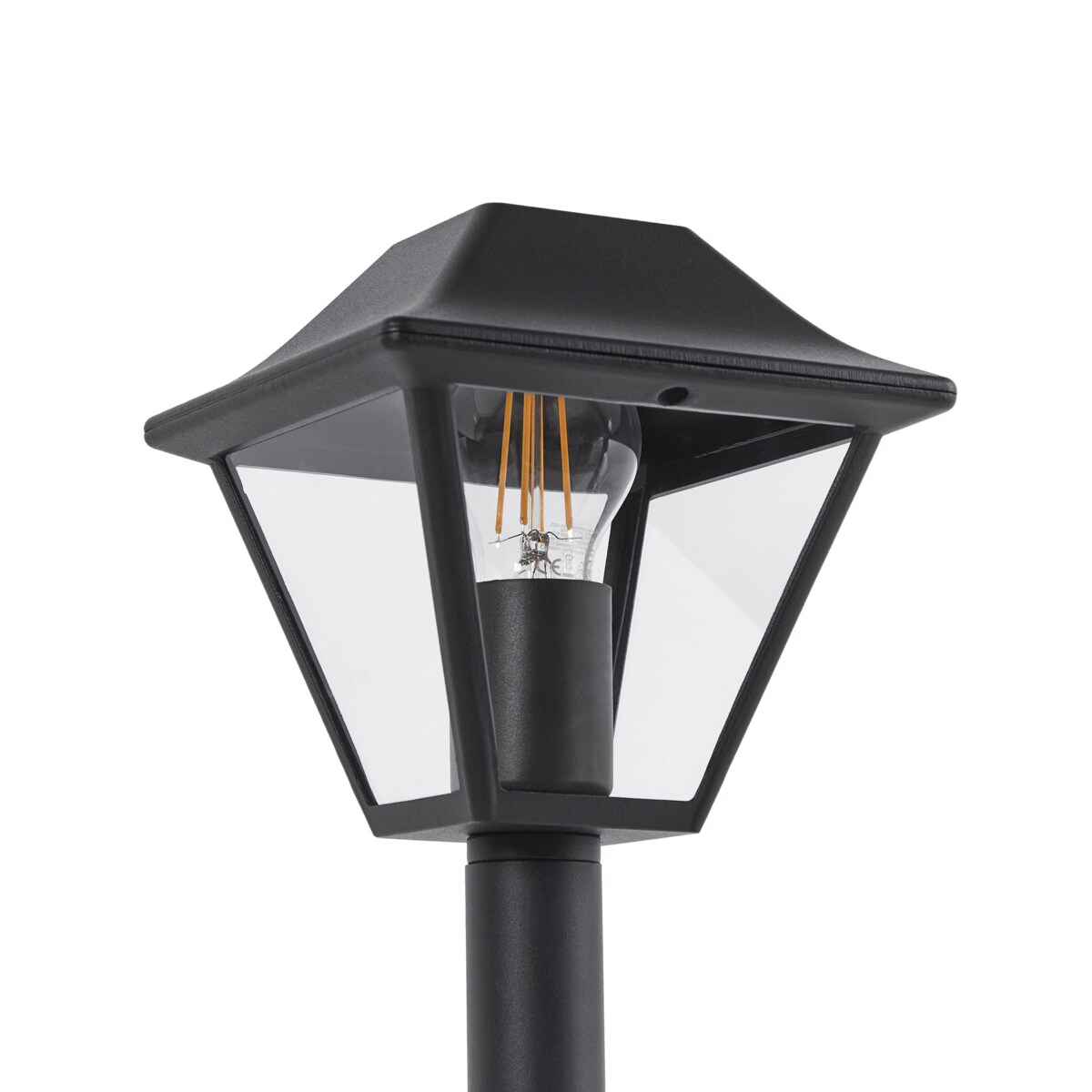 Stojąca lampa ogrodowa 94 cm czarna GOSABA