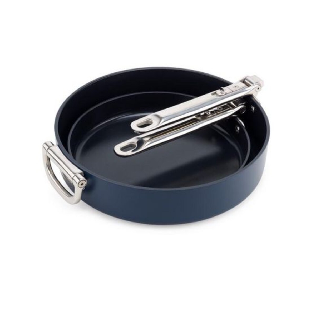 Zestaw 2 patelni ze składanymi uchwytami Space Joseph Joseph