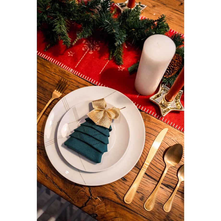 Świecznik świąteczny w kształcie gwiazdy