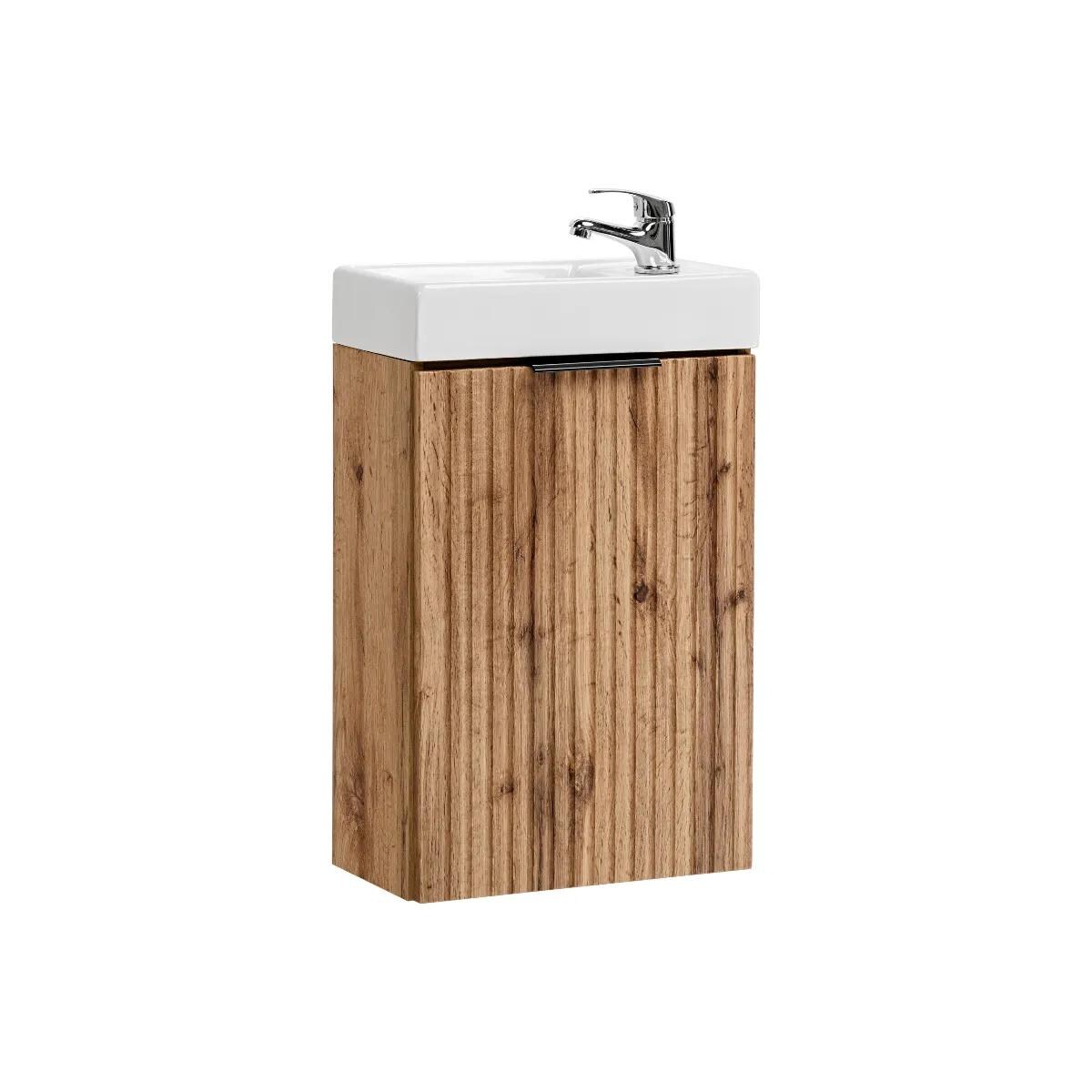 Szafka pod umywalkę ADEL OAK 82 40cm dąb wotan