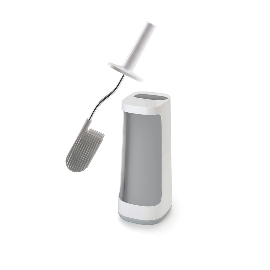 Szczotka do toalety z przestrzenią na detergent szara Flex, 13 x 14.9 x 45.7 cm, Joseph Joseph