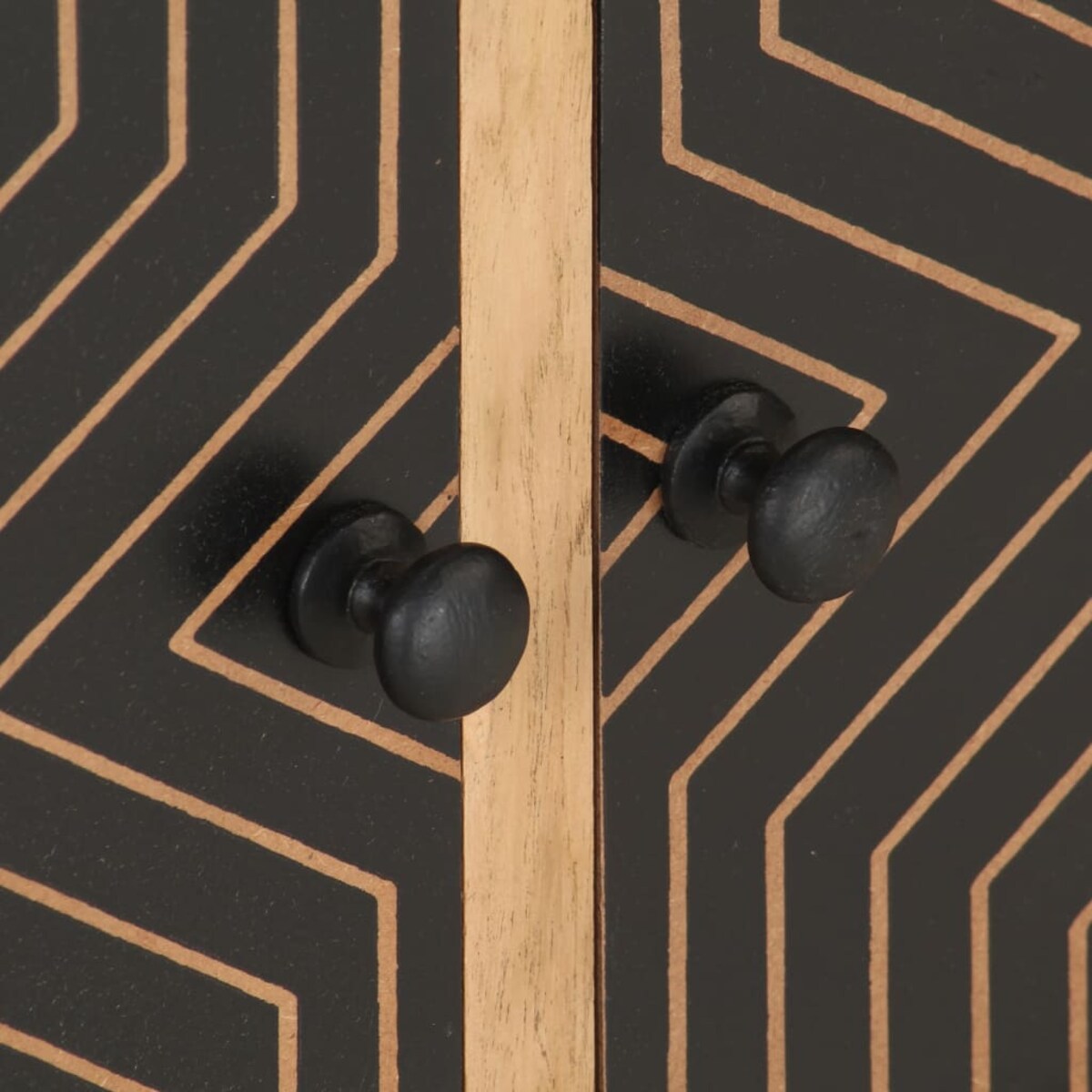 vidaXL Szafka pod TV, 115x30x39 cm, lite drewno akacjowe