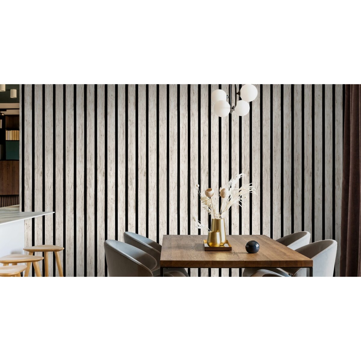 Tapeta Lamele Brzoza