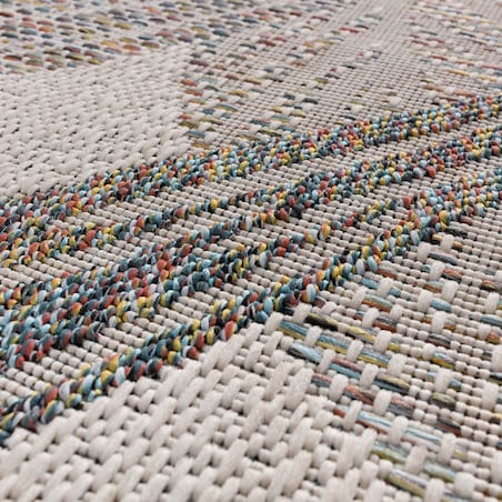 Dywan Cottage beige/multicolor 160x230cm, 160 x 230 cm