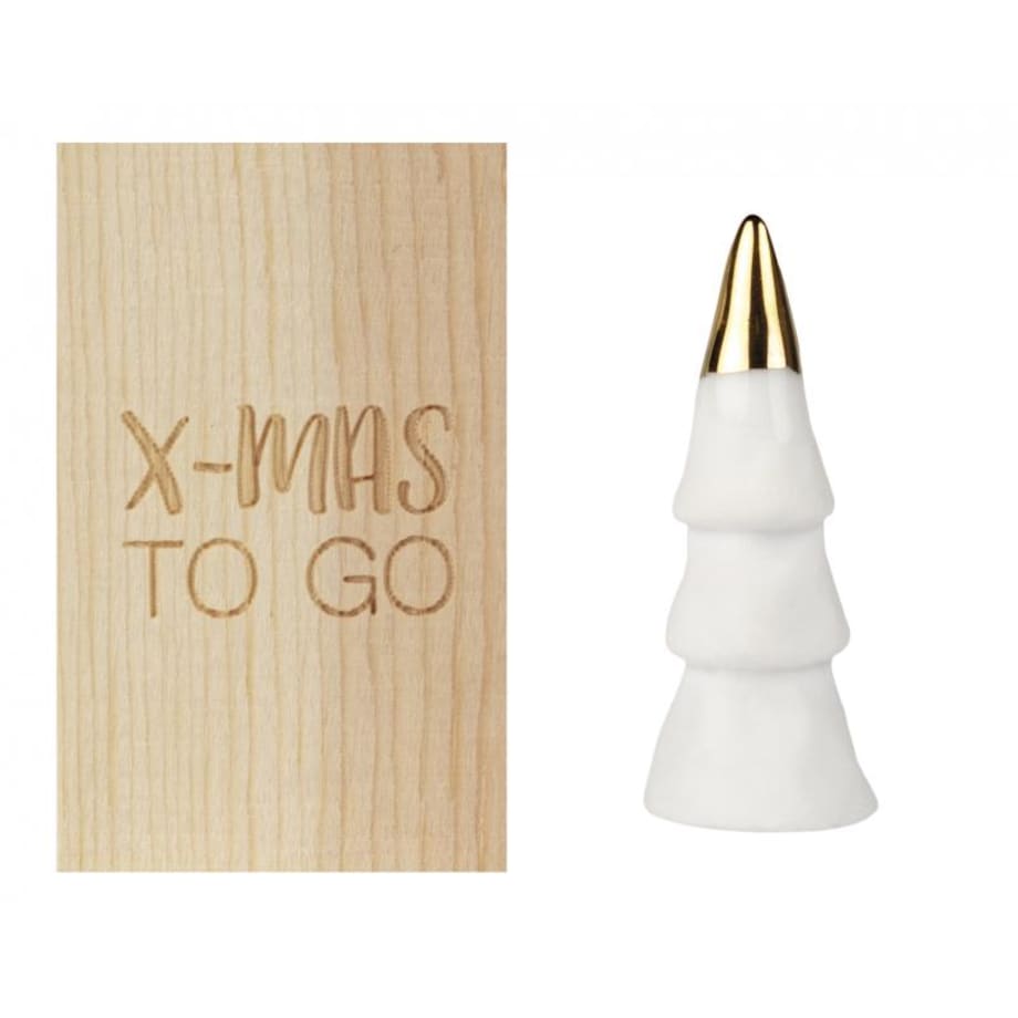 Amulet w pudełeczku Choinka