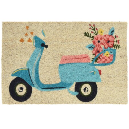 Wycieraczka pod drzwi kokosowa Bukiety, 59 x 39 cm