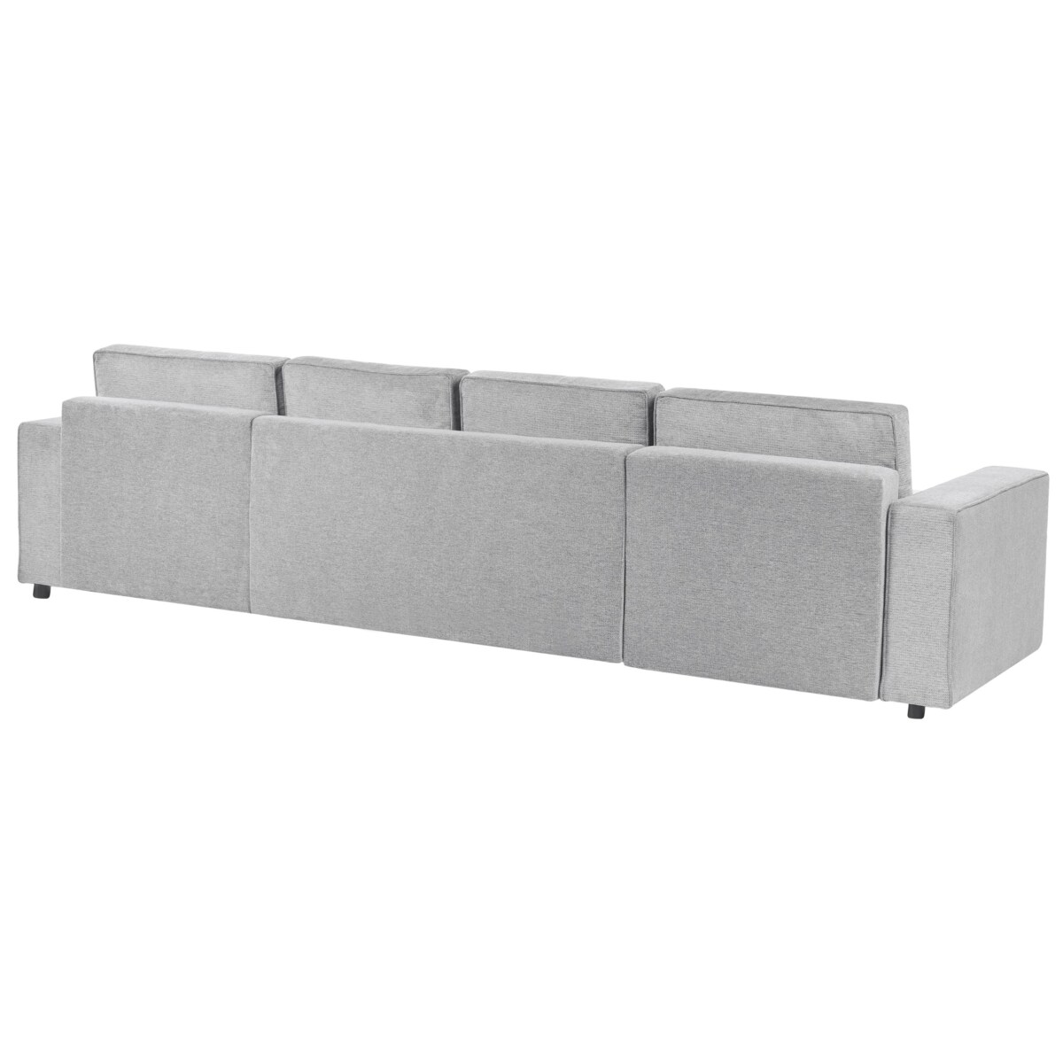 Sofa w kształcie U VATNE Jasnoszary Tkanina Symetryczny