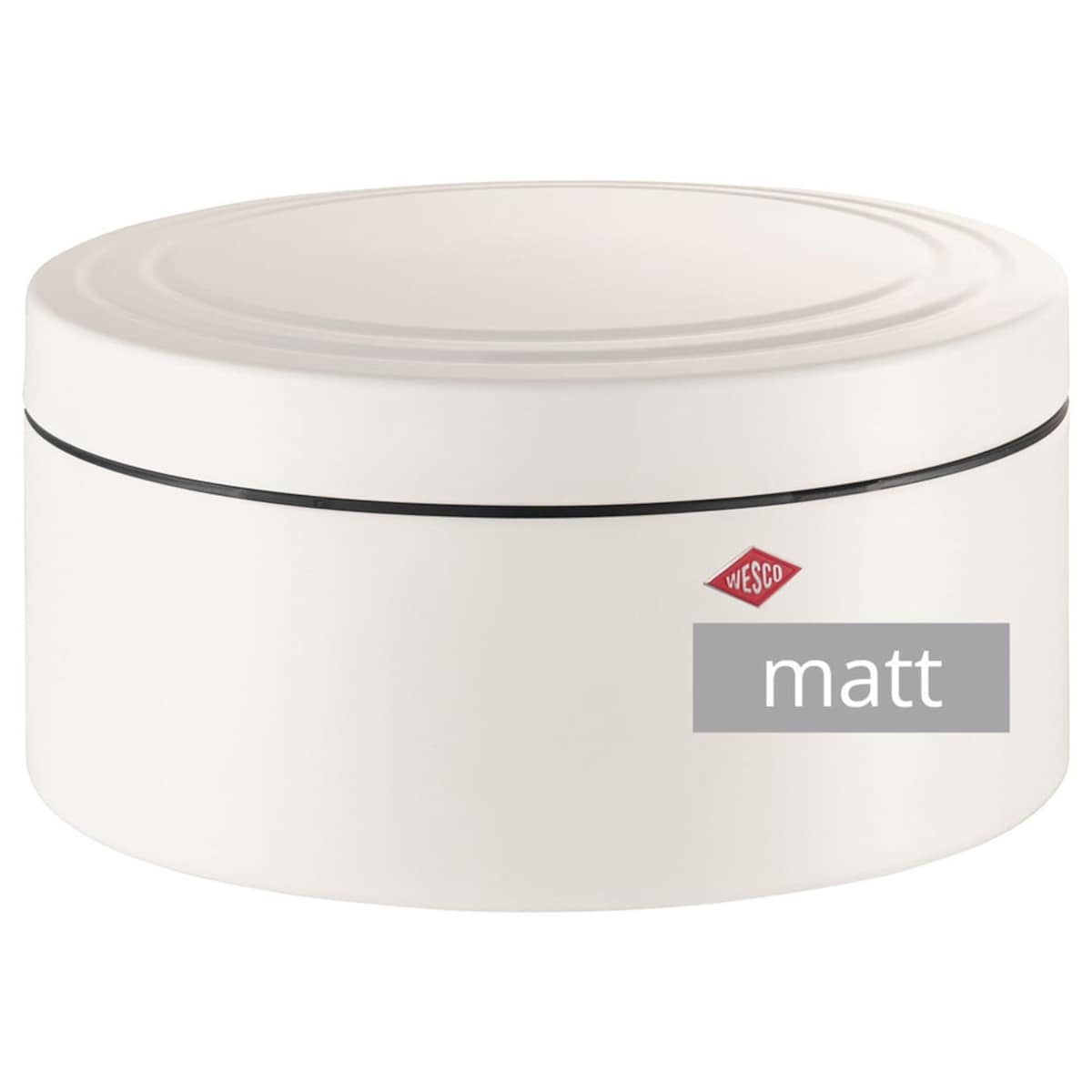 Pojemnik na pieczywo okrągły piasek MATT