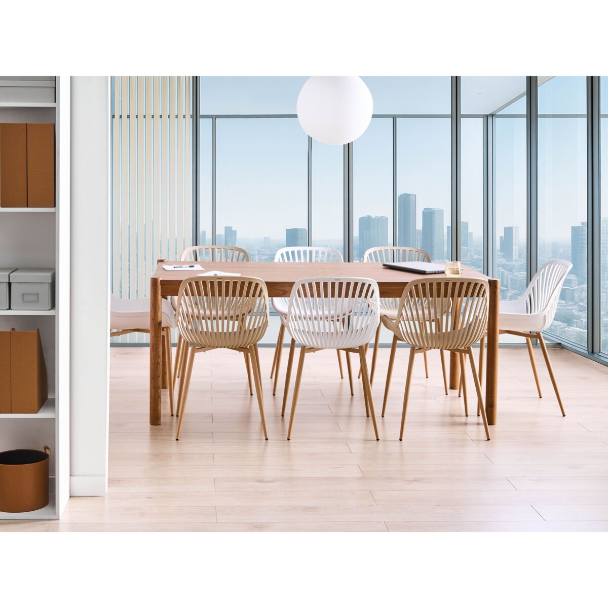 Stół do jadalni FONDIS Dąb ciemny 180 cm 80 cm