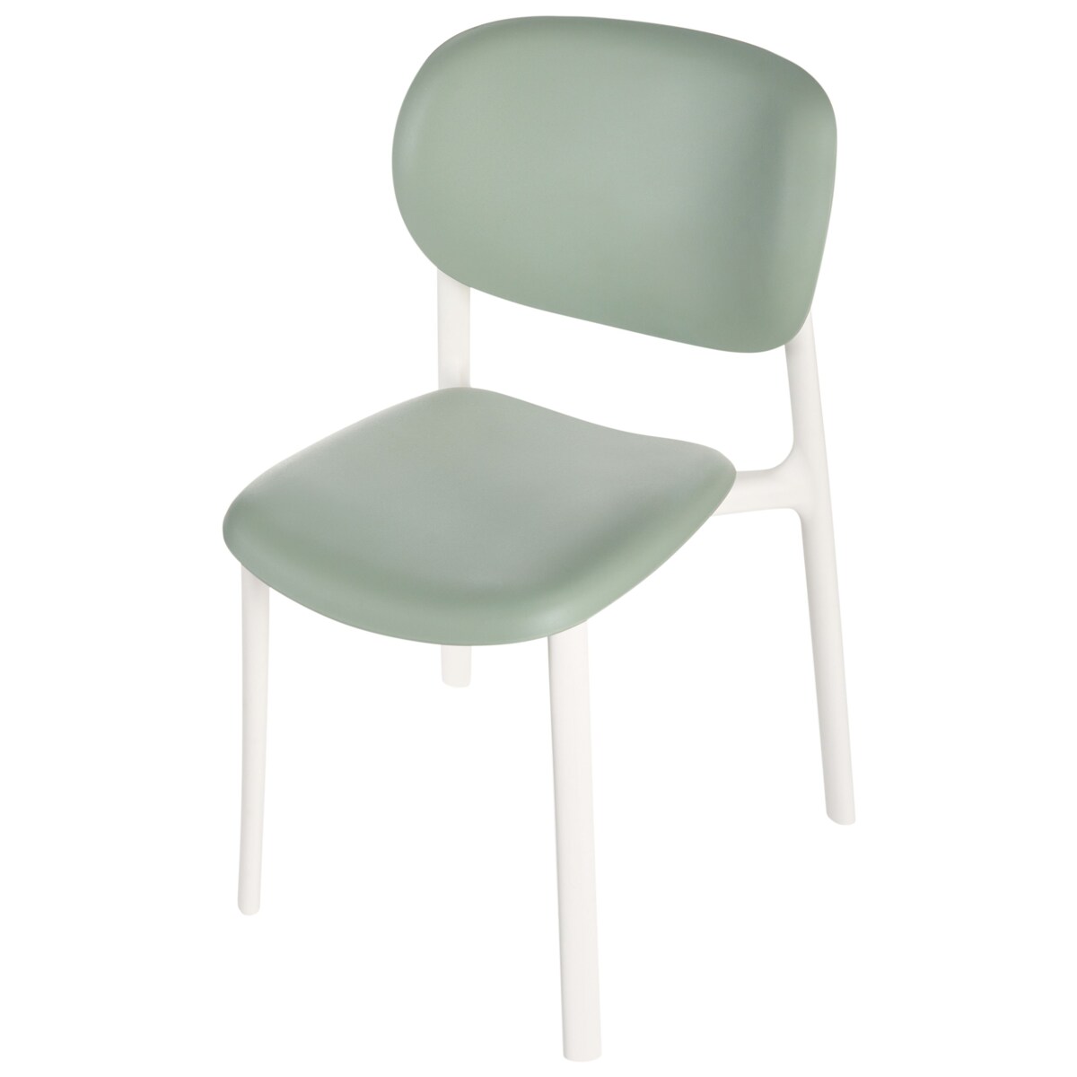 Zestaw 4 krzeseł ogrodowych MUSANO Zielony