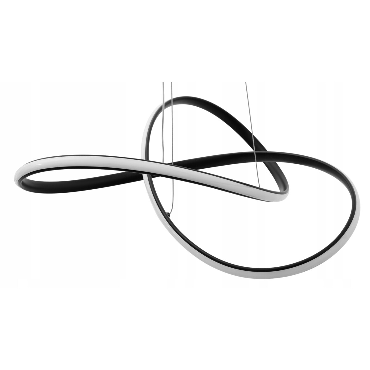 Lampa Sufitowa Wisząca Ring Nowoczesna Led + Pilot