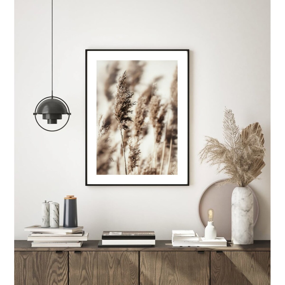 Poster Story, Plakat, Obraz - Brązowe Trzciny, wymiary 60 x 84 cm