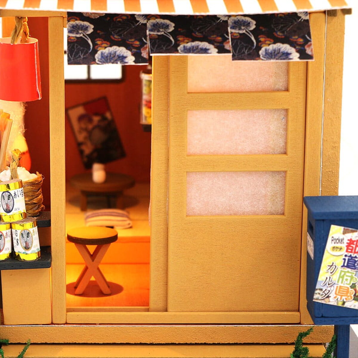 Miniaturowy domek DIY - Sklepik w Tokio