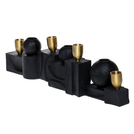 ŚWIECZNIK NA 7 ŚWIEC 41X9X12 CM