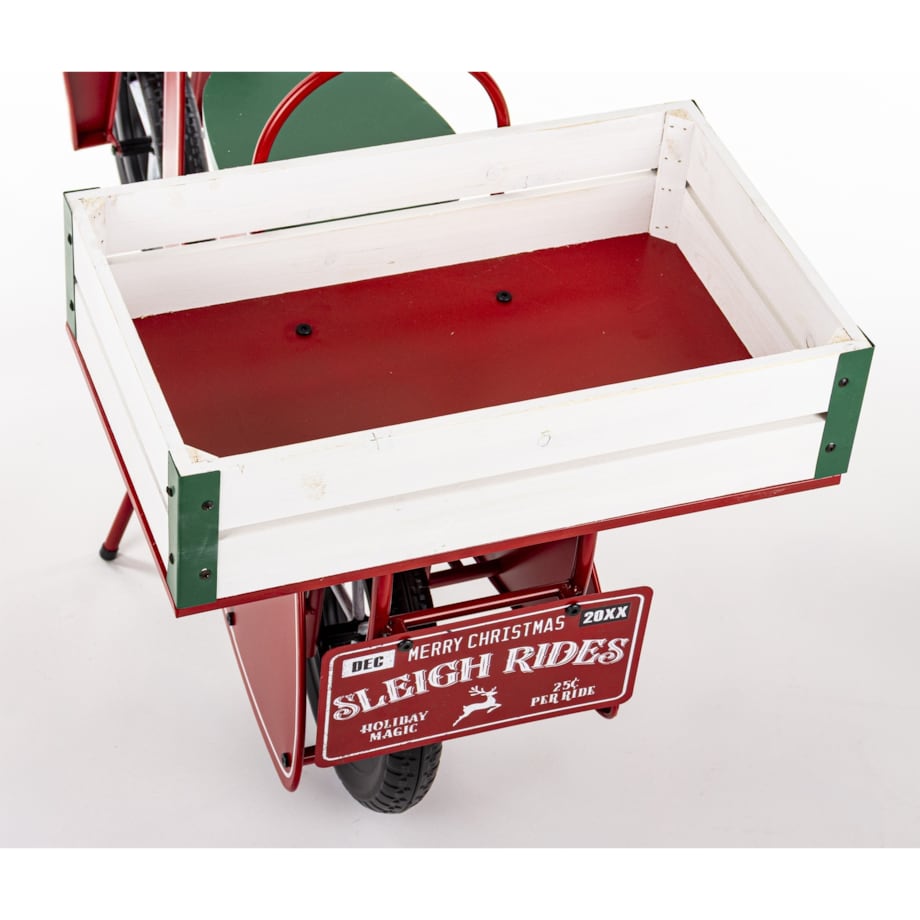 Kwietnik metalowy 75x110x46 cm VESPA czerwona