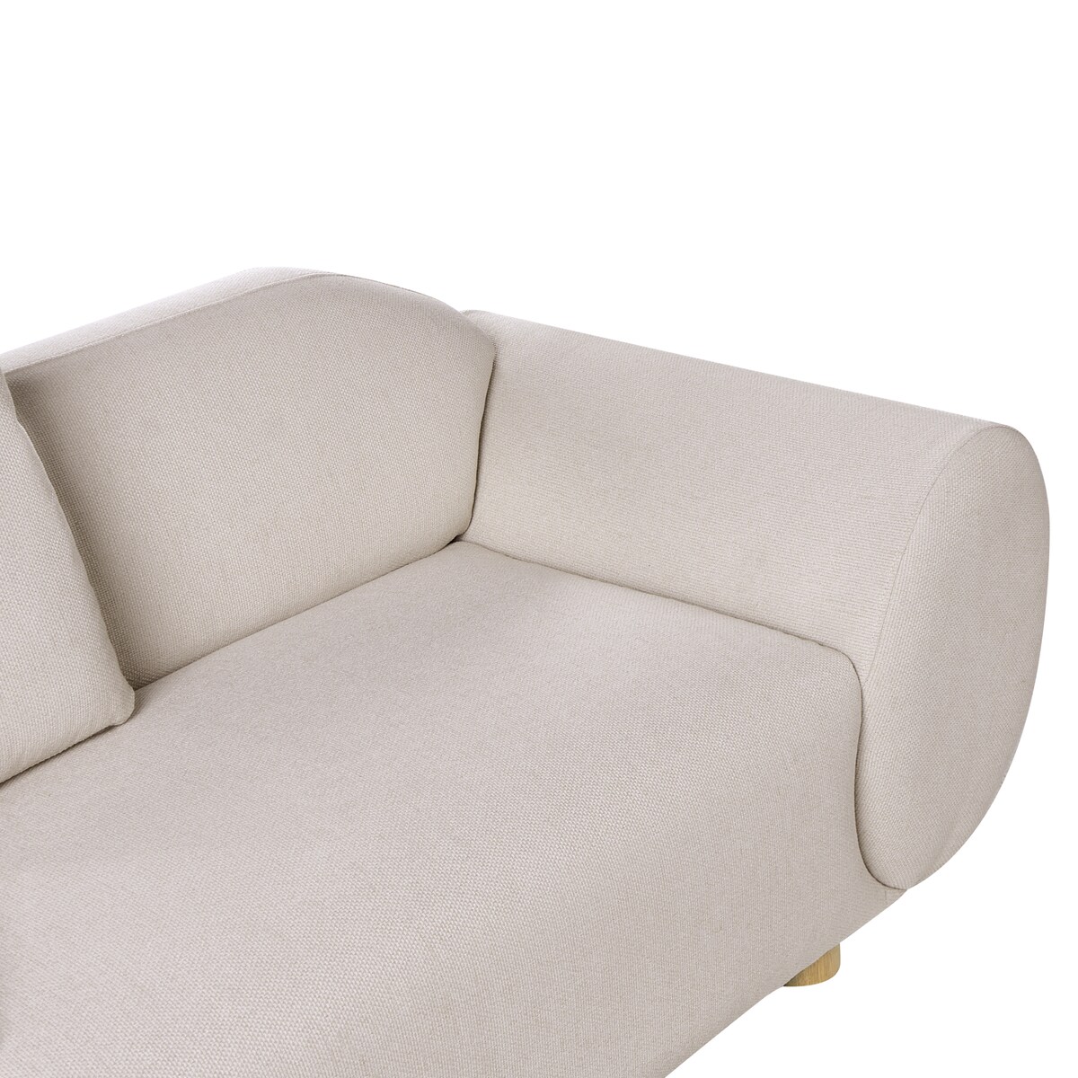Sofa dla 2 osób RINGEL Jasnobeżowy