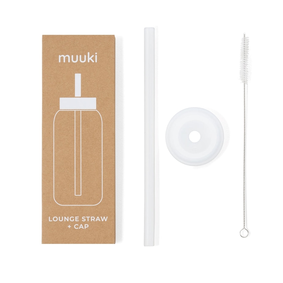 MUUKI słomka do butelki 720 ml, Clear