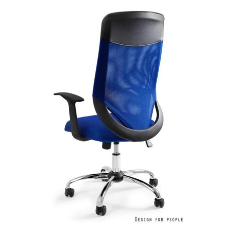 Fotel biurowy MOBI PLUS niebieski