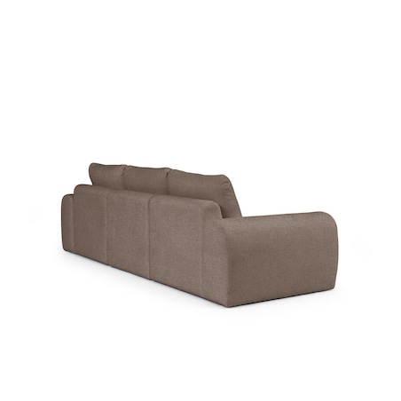 Mirel Sofa 3 osobowa brązowa