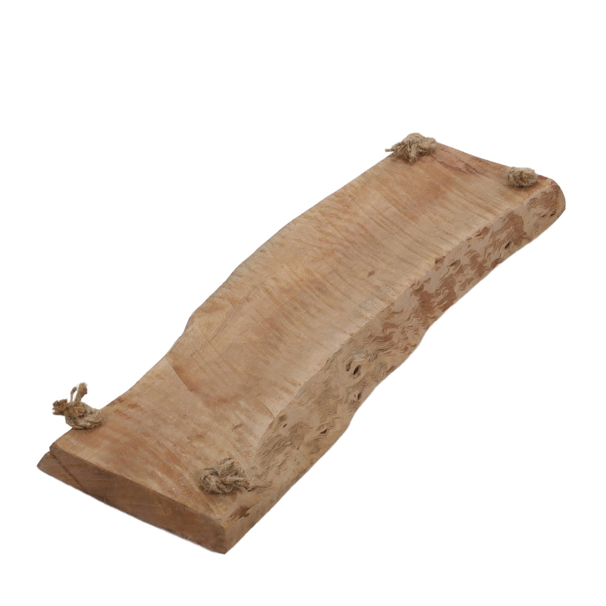 Drewniana taca do przenoszenia i serwowania posiłków