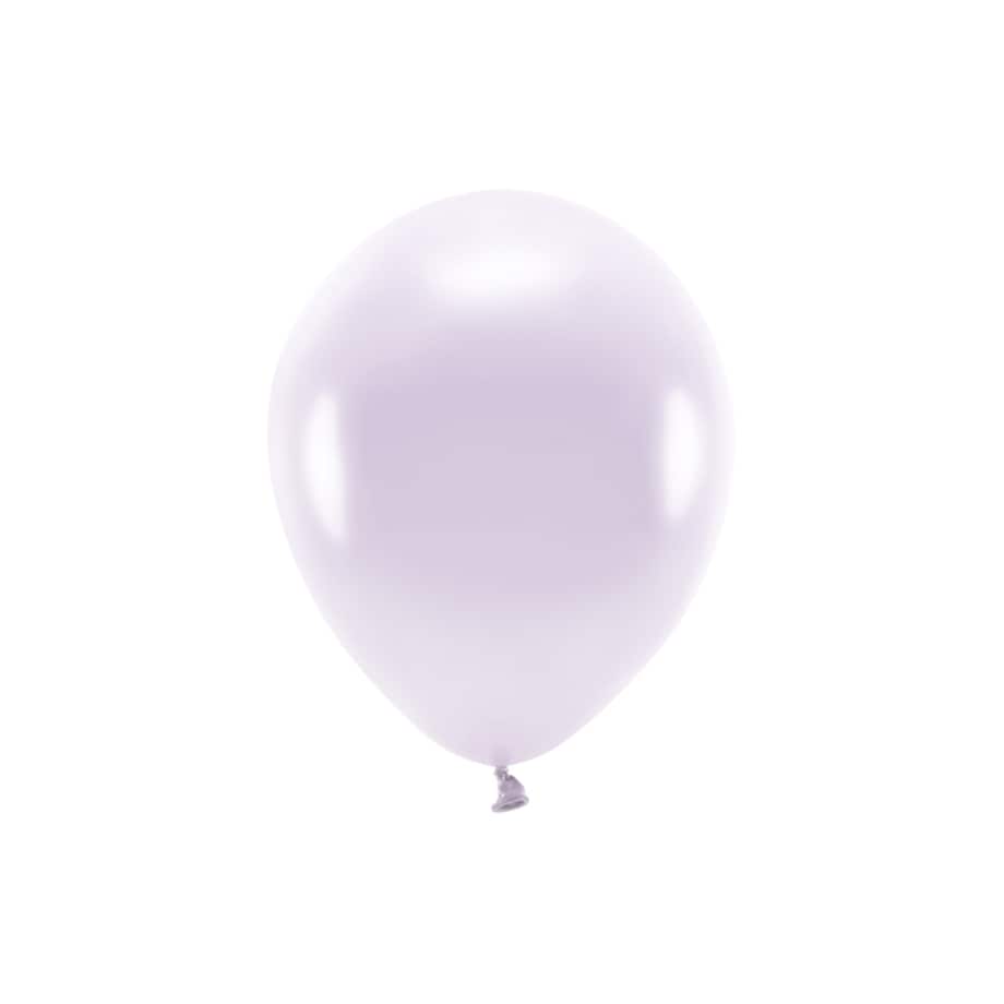 Balony Eco 26cm metalizowane, liliowy (1 op. / 10 szt.)