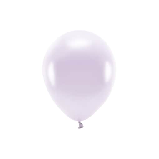 Balony Eco 26cm metalizowane, liliowy (1 op. / 10 szt.)