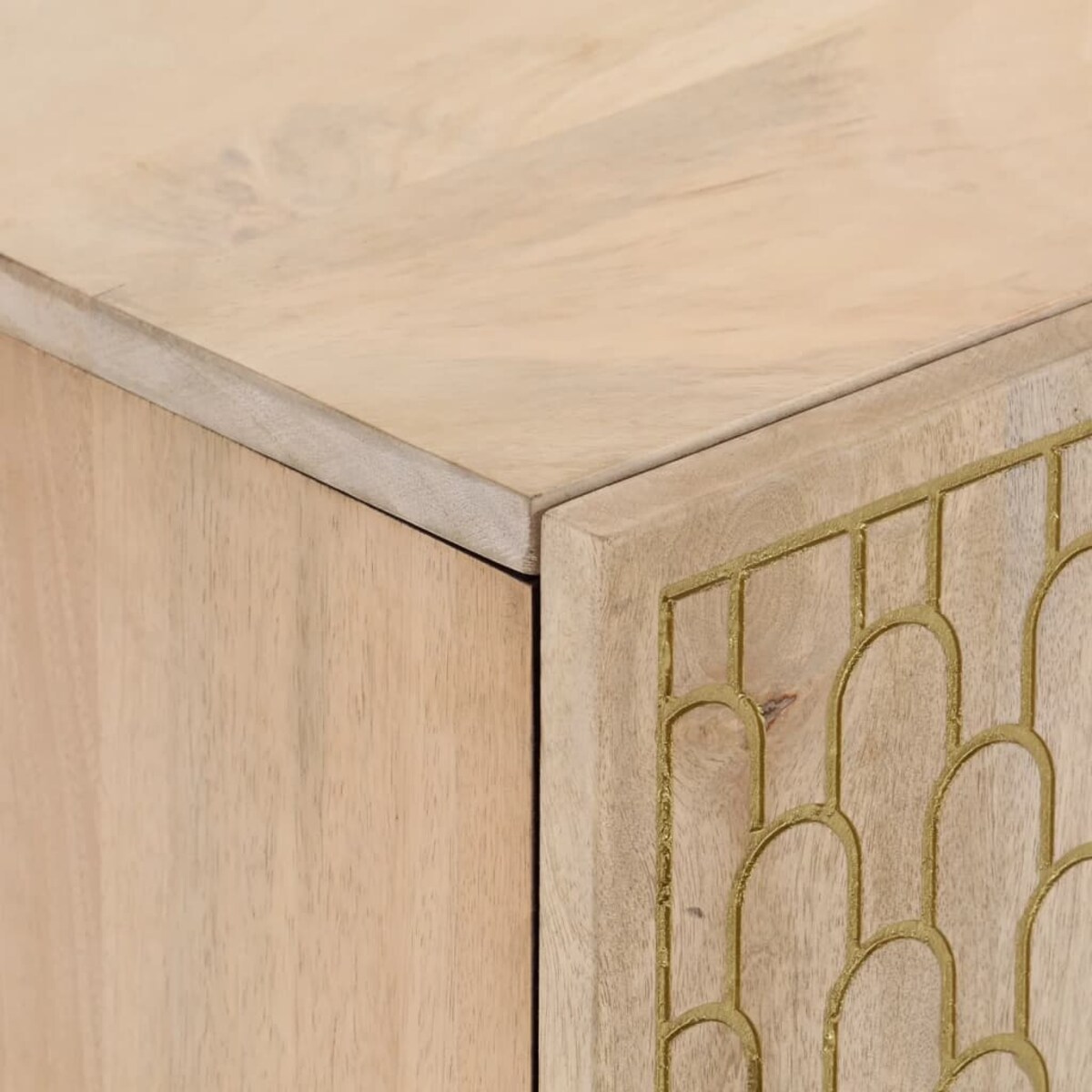 vidaXL Szafka pod telewizor, 80x31x46 cm, lite drewno mango