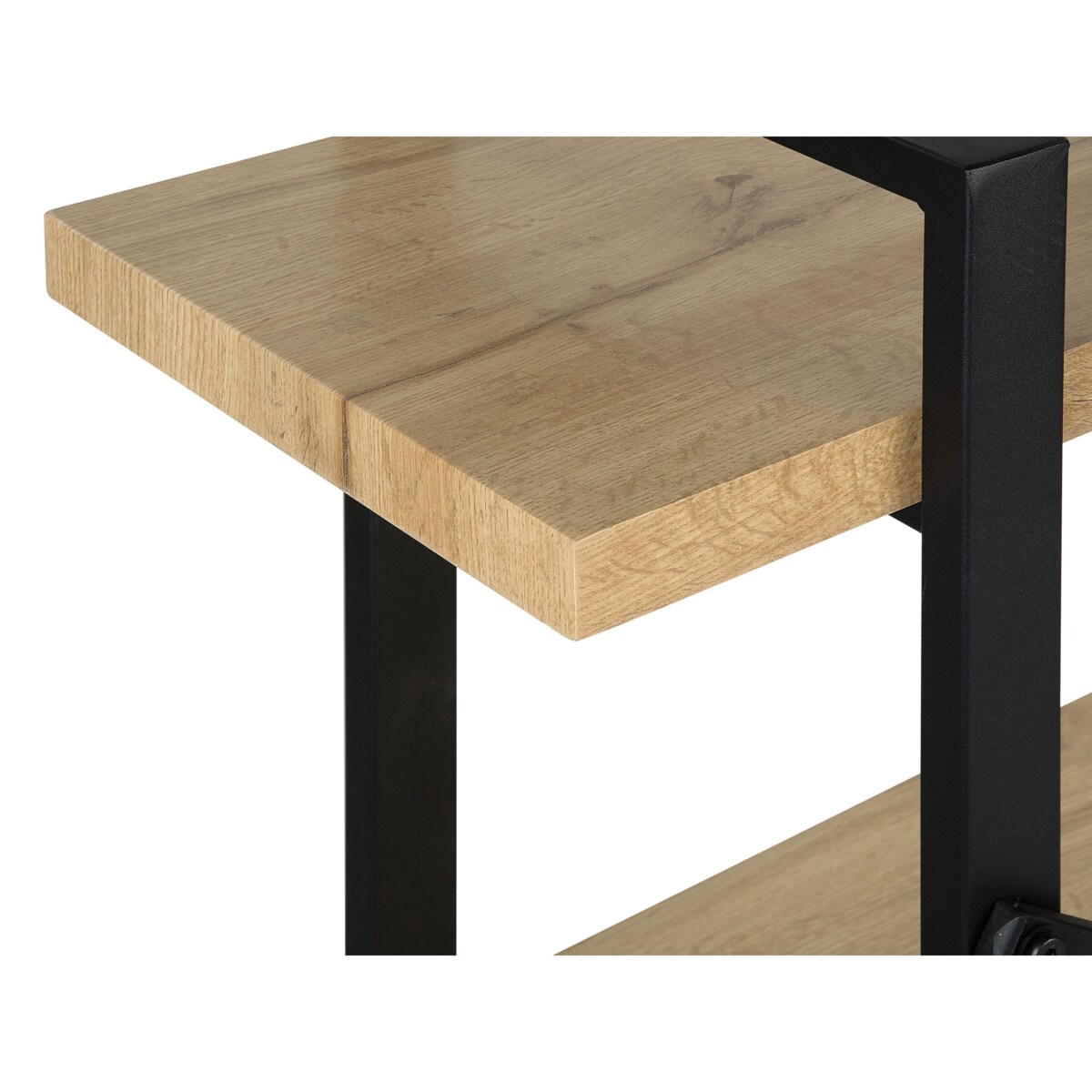 Regał 3 półki jasne drewno TIMBER