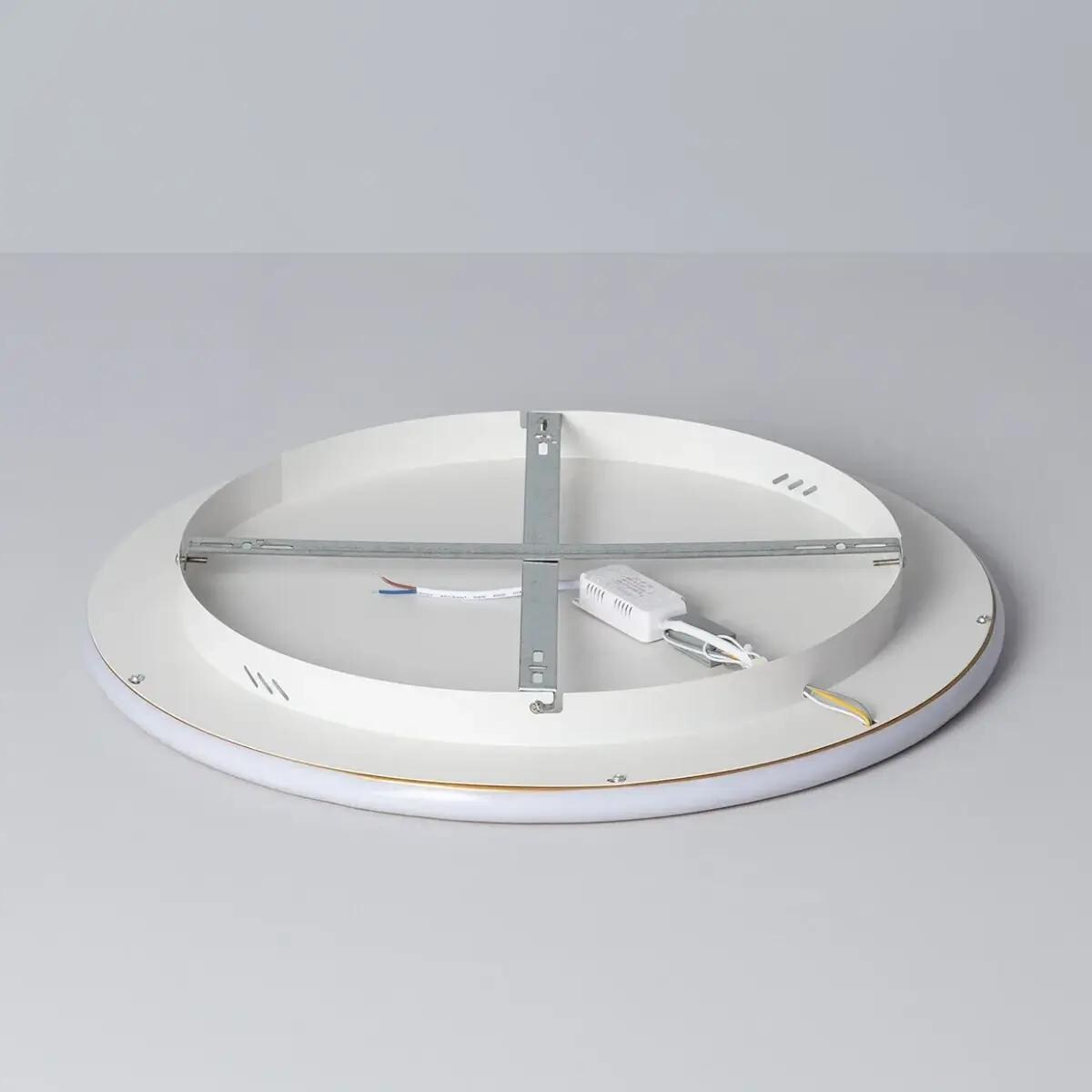 Plafon Cerchio ABR-PLO-30W-40CM-CCT Abruzzo LED 30W 3000-6000K złoty biały