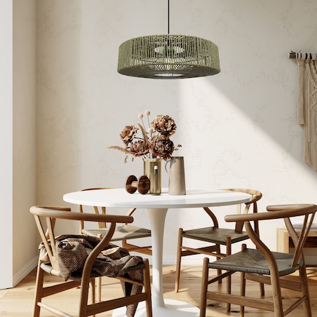 Lampa Wisząca Boho APP1296-1CP GREEN