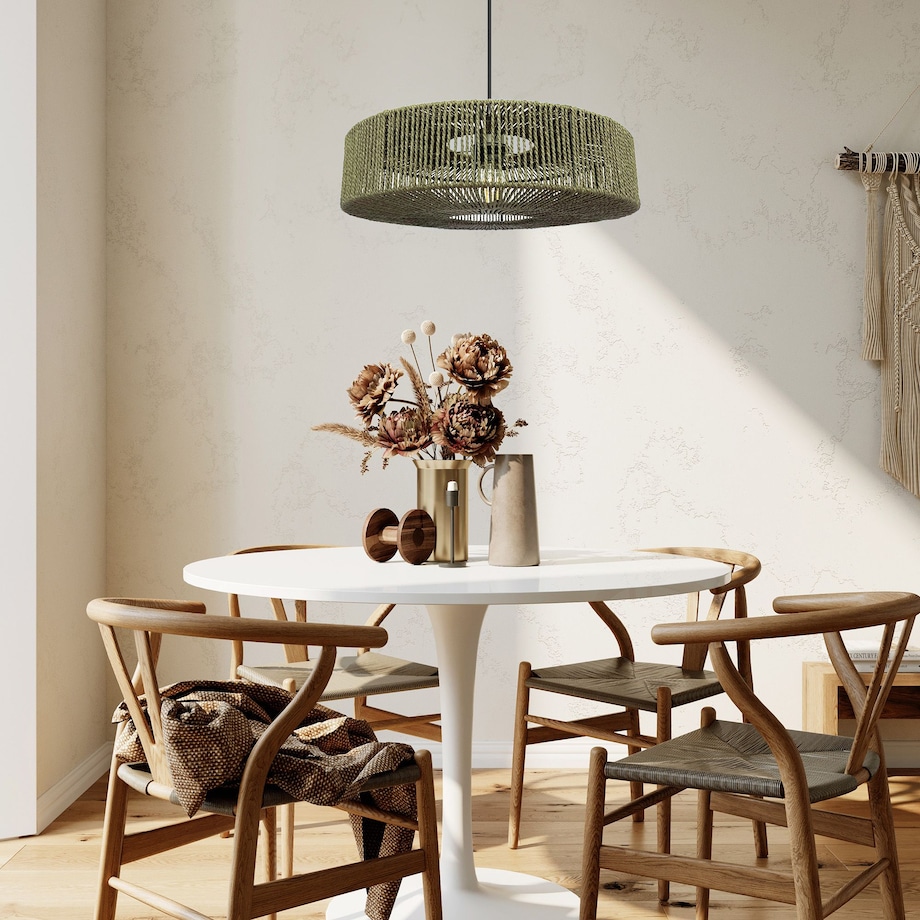 Lampa Wisząca Boho APP1296-1CP GREEN