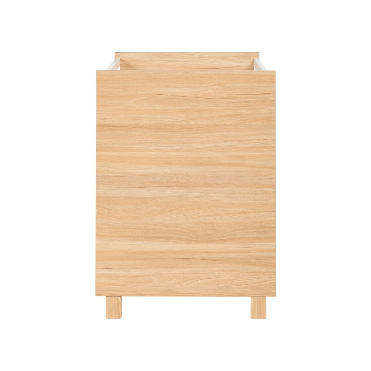 Łóżeczko dziecięce z szufladą GUNNAR 60 x 120 cm Biały