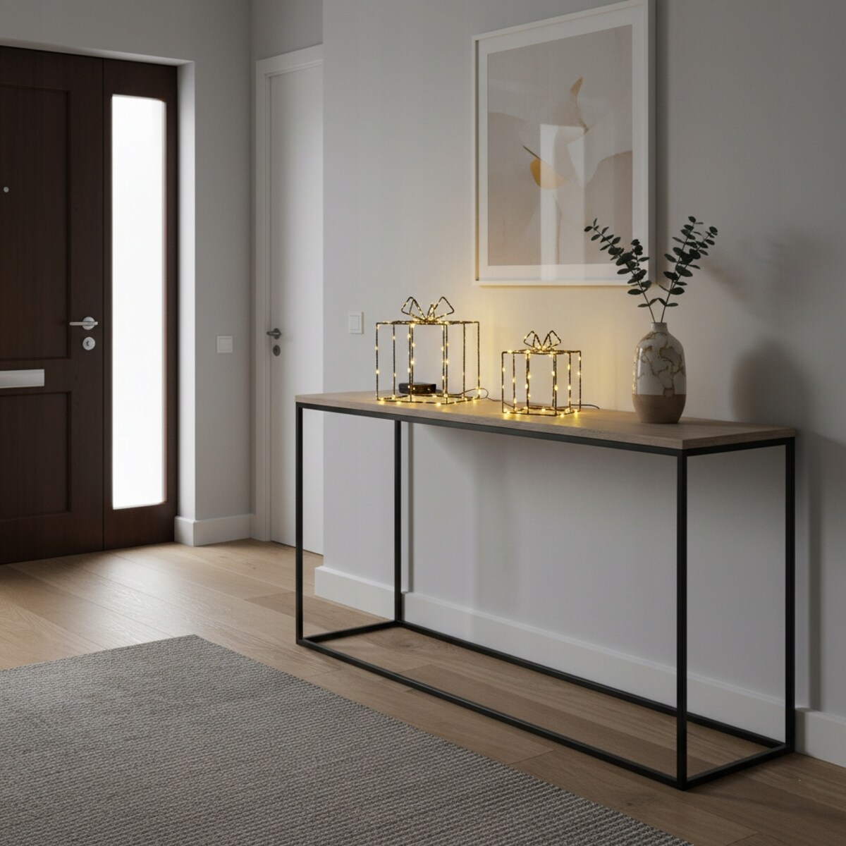 LAMPION LED ŚWIĄTECZNY DO DOMU OGRODU PREZENT 120 diod BOŻE NARODZENIE