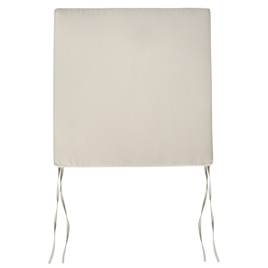 Zestaw 2 krzeseł ogrodowych z poduszkami SASSARI PREMIUM Certyfikowane drewno akacjowe Beżowoszary