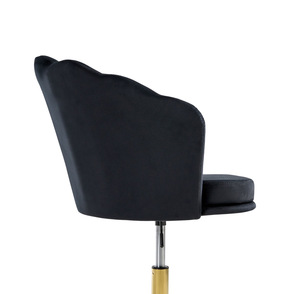 Krzesło obrotowe MONTICELLO Welur Czarny