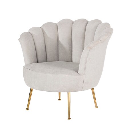 Fotel Sally Light Grey, 94 x 77 x 83 cm