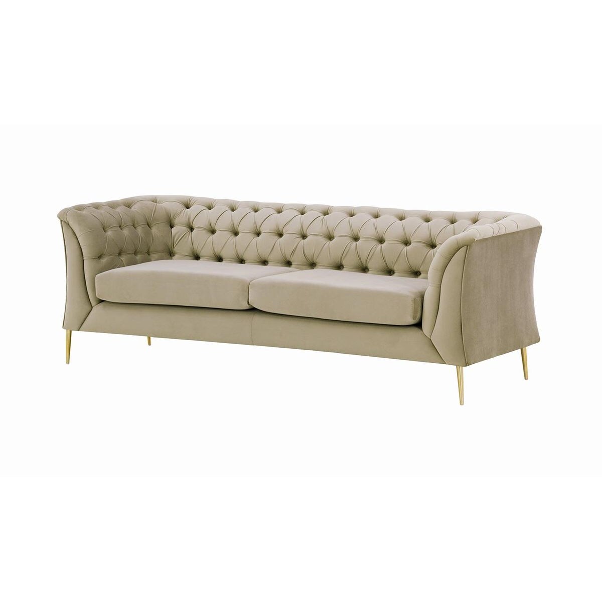 Sofa 2,5-osobowa Chesterfield Modern-Velluto 3
