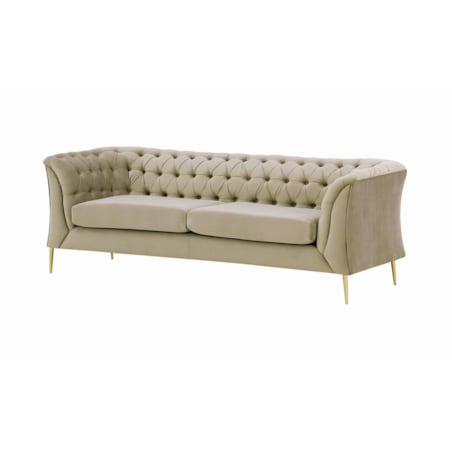 Sofa 2,5-osobowa Chesterfield Modern-Velluto 3