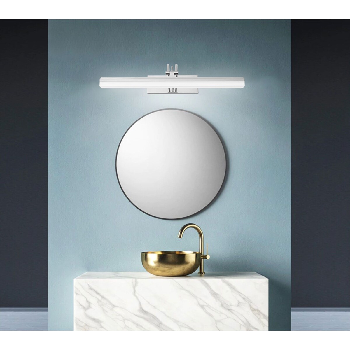 Kinkiet Led App372-1W 40Cm Chrom, Metal