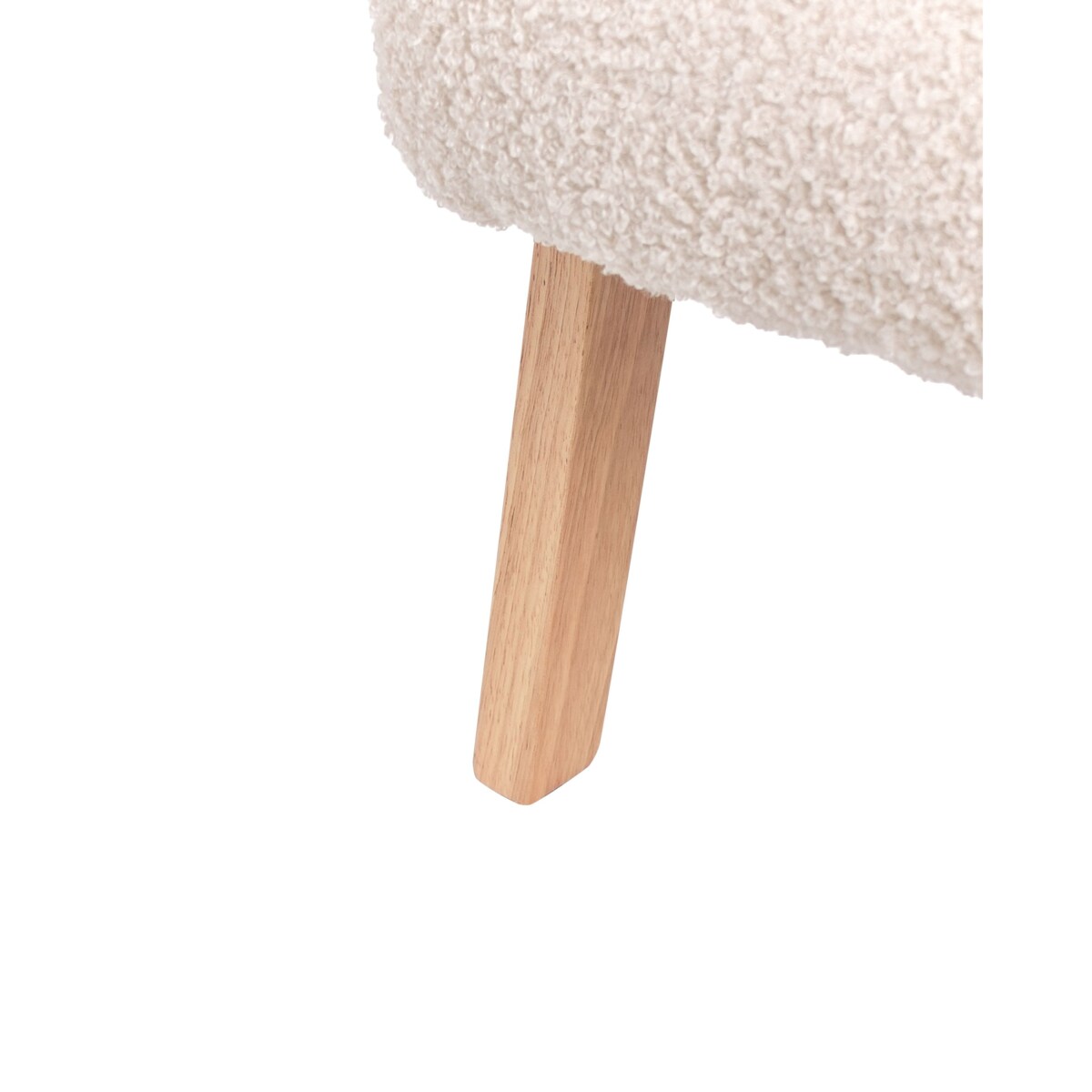 Fotel dziecięcy LINDE Boucle Jasnobeżowy