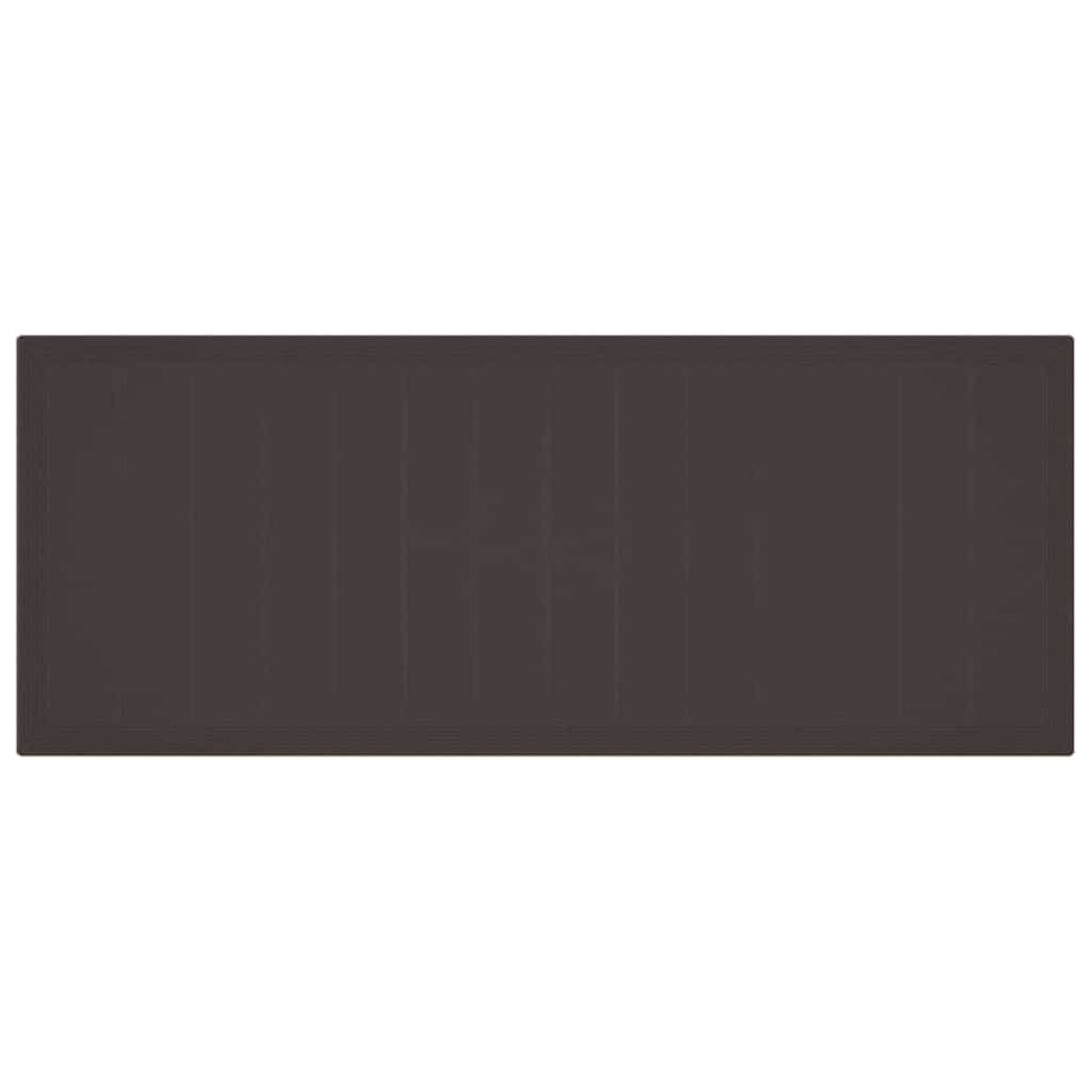 vidaXL Zestaw do jadalni w ogrodzie 9 pcs Brązowy Rattan Polt