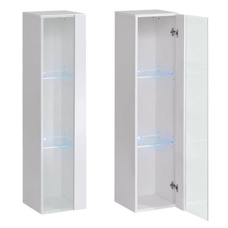 Witryna SWITCH WW2 wisząca-biały