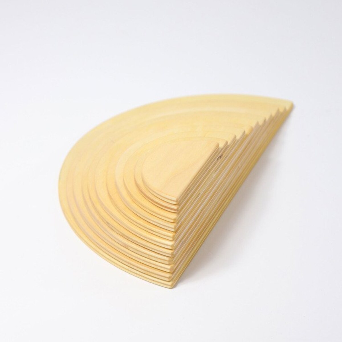 Półokręgi 11-el. dla dzieci - drewniane klocki naturalne 2+ Grimm's