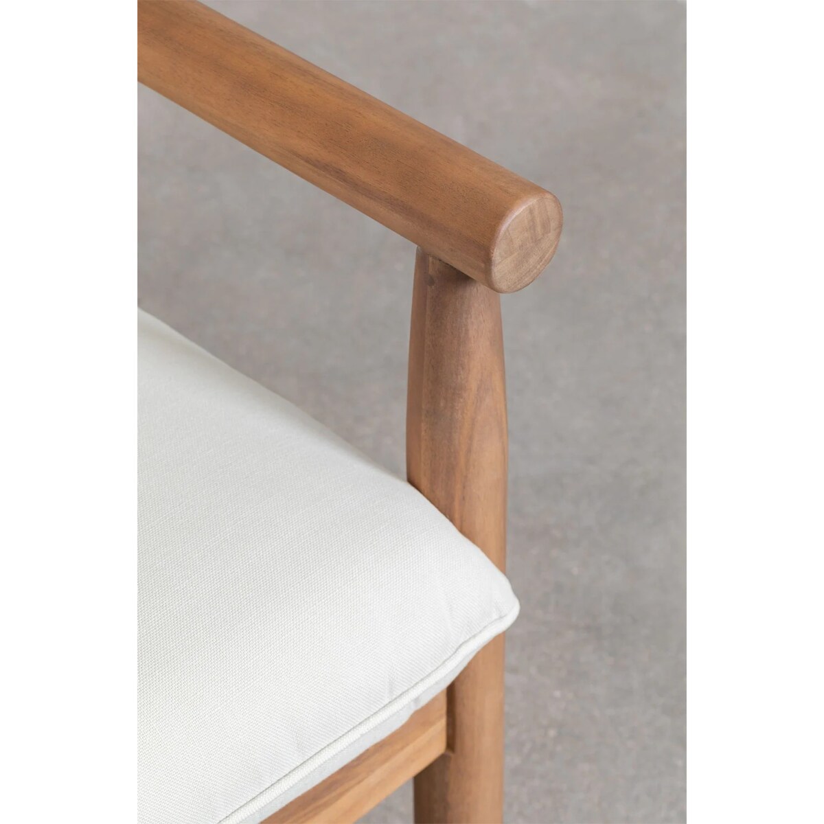 Zestaw ogrodowy: 5-osobowa sofa narożna, fotel i stolik kawowy z drewna akacjowego Melvin