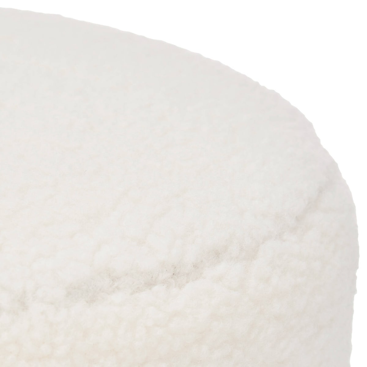 Pufa okrągła baranek, Ø 32 cm