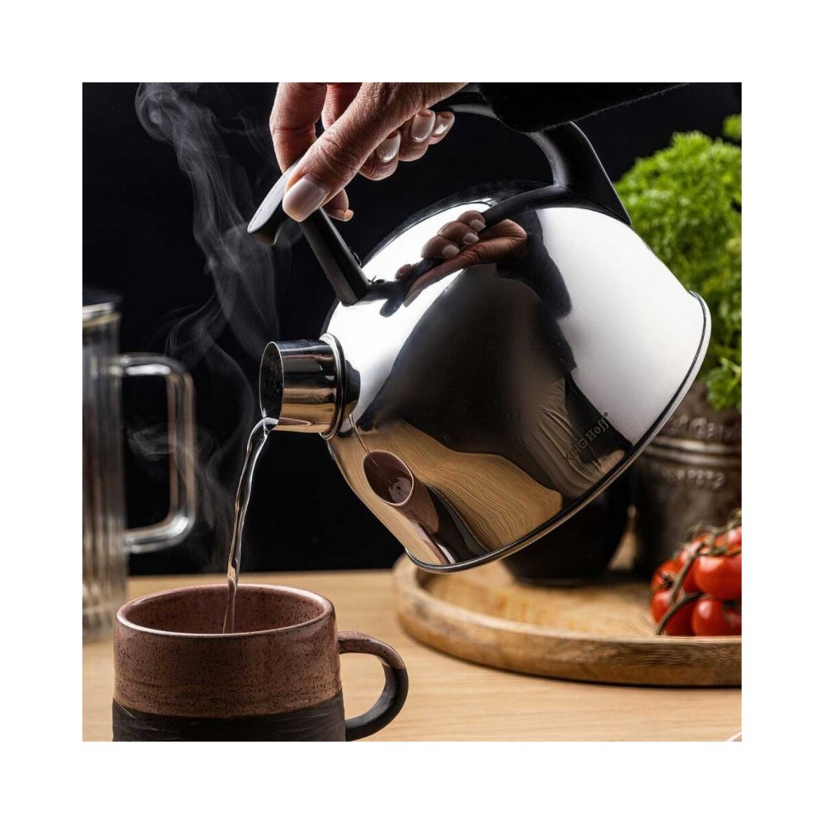 Kinghoff czajnik 1,5l z gwizdkiem KH1896