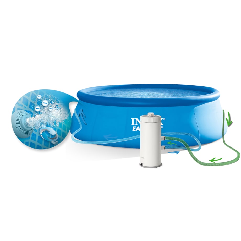 Basen rozporowy Intex ogrodowy 457x122 zestaw 26168