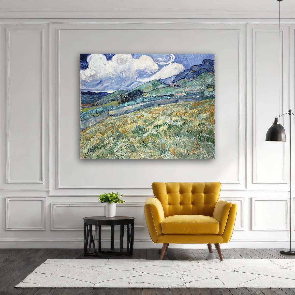 Obraz Krajobraz z Saint-Rémy Vincent van Gogh 70cm x 90cm