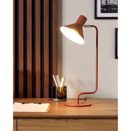 Lampa biurkowa RIMAVA Regulowana Metal Pomarańczowy