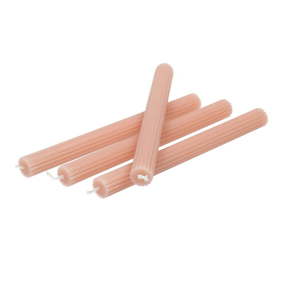 Zestaw świec stroikowych Romance 2x25 cm boże narodzenie, święta, świąteczne, różowy, 2x2x25 cm